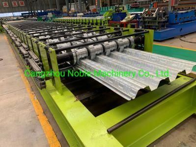 Automatic Floor Decking Roll Forming Machine Metal Steel Floor Tile Making Machine Made in China