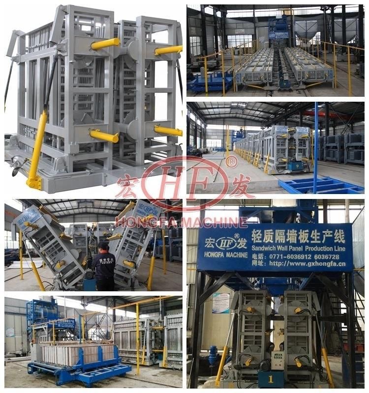 EPS Light Weight Wall Panel Production Line, Panel Making Machine