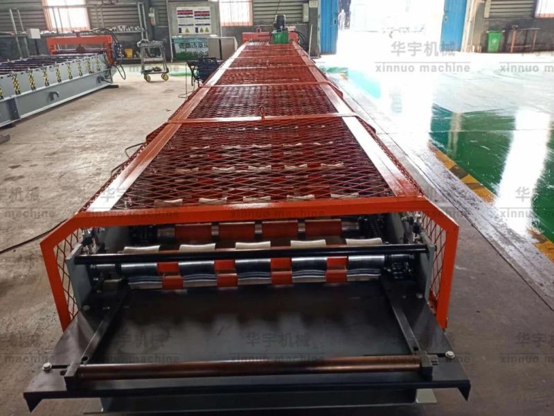 680 Ibr Roofing Sheet Panel Metal Cold Roll Forming Machine in South Africa