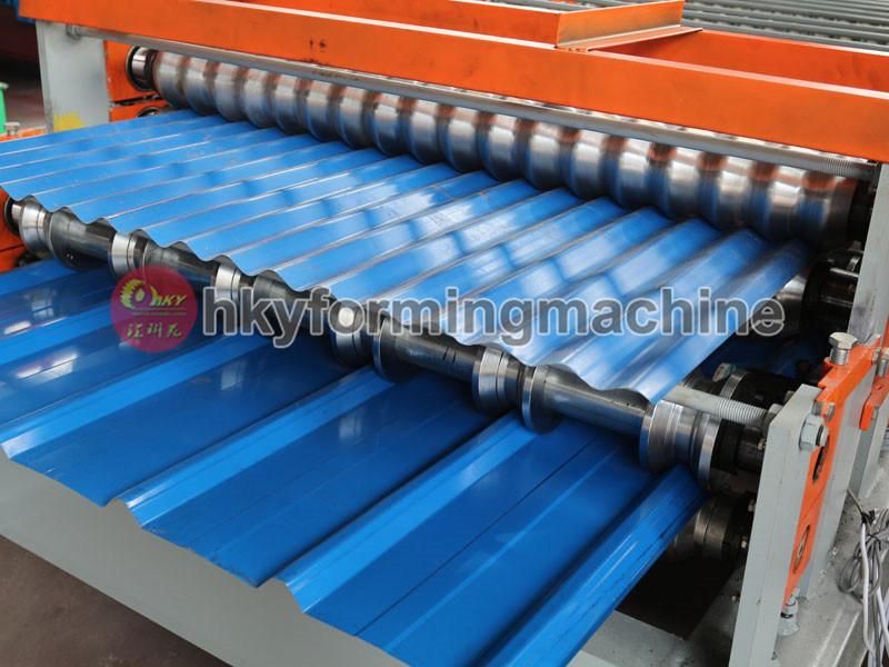 High Quality Steel Tile Double Layer Roll Forming Machine