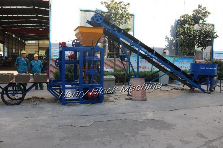Africa Qt4-24 Brick Making Machine Hollow Paver Machine Concrete Cement Block Machine Block Making Machine