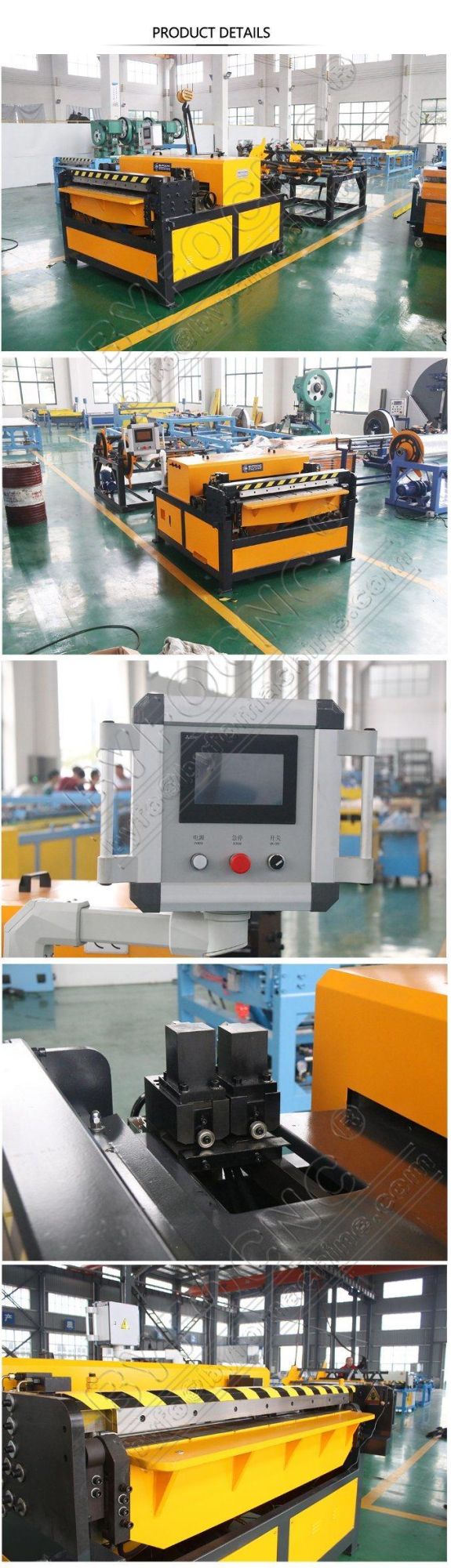 Good Quality HVAC Tubeformer Making Machine Auto Duct Line 3