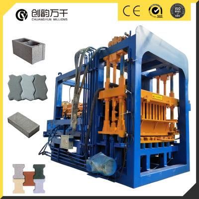 Qt4-15s Hollow Block Maker Concrete Brick Making Machine