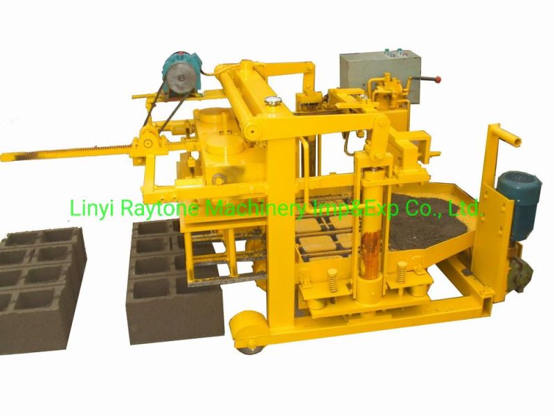 Qt2-45 Movable Block Plant Mobile Brick Forming Plant