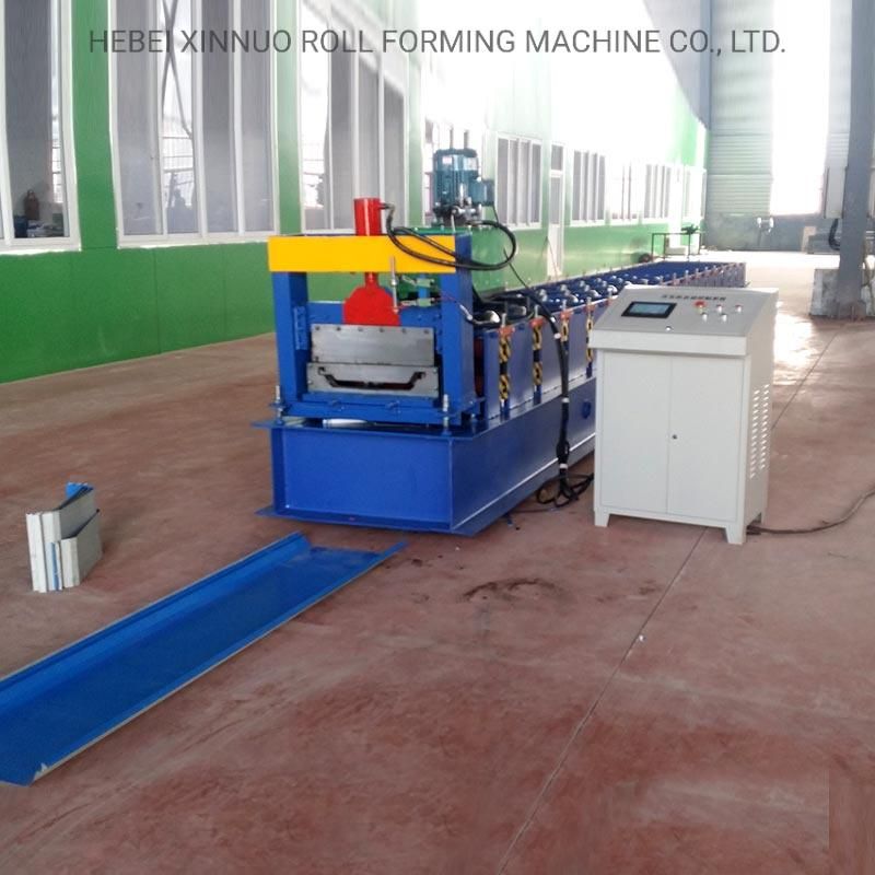 Joint-Hidden Aluminum Profile Standing Seam Metal Roof Roll Forming Machine