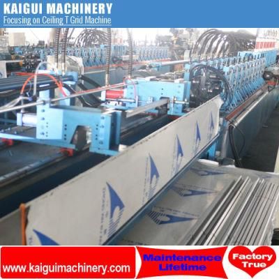Suspended T Grid Bar Cold Rolling Forming Steel Bar Forming Machine