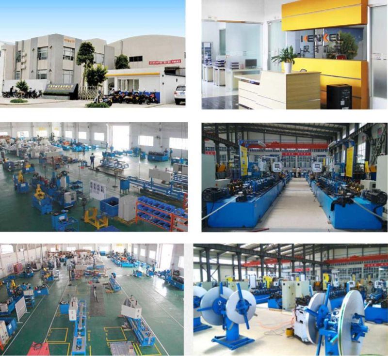 Heat Exchanging Coil Tube Welding Pipe Making Machinery