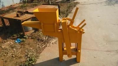 Brick Press Block Press Block Making Machine Brick Making Machine Xm 2-40 Manual Block Machine Making Clay or Soil Brick for Home Use