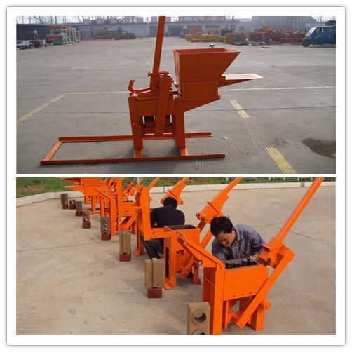 Hr1-30 Soil Clay Earth Brick Making Machine Interlocking Lego Manual Brick Machine