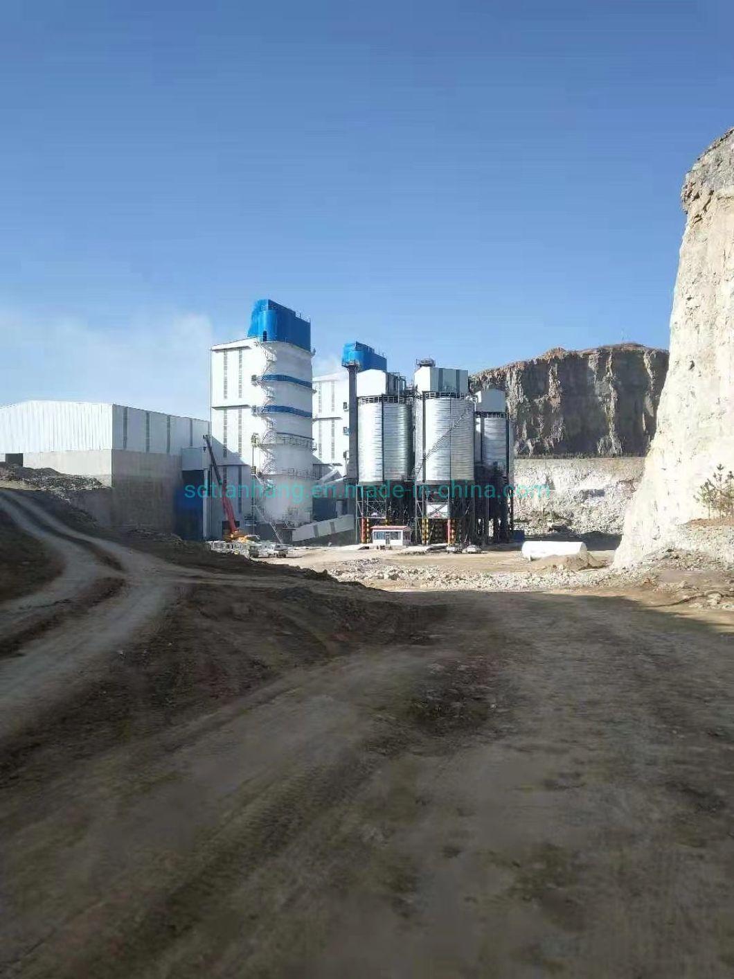 200 Tpd Active Lime Production Plant with Vertical Kiln Design