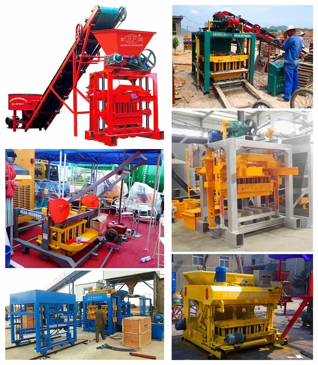 Hongfa Small Capacity Cement Paving Brick Forming Machine Qtf3-20