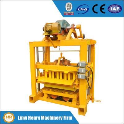 Construction Equipments Qtj4-40 Concrete Blocks Making Machine