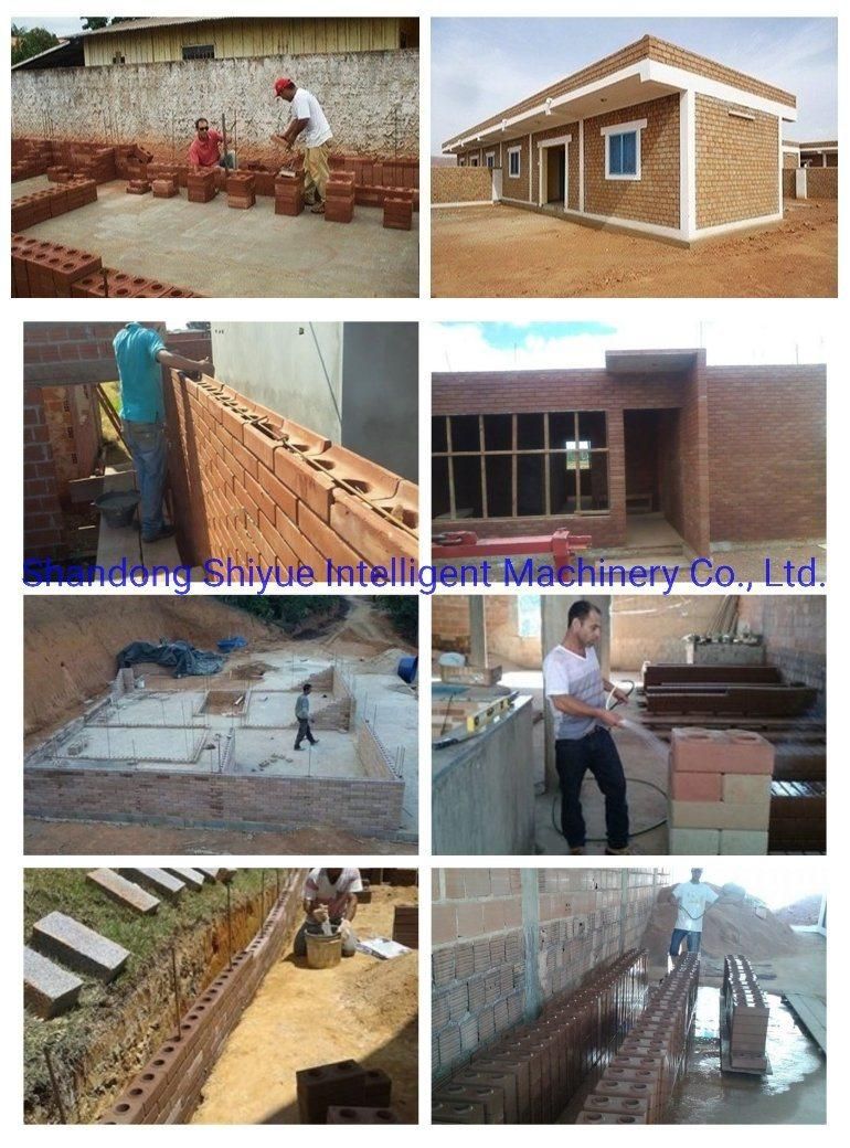 Ly4-10 Automatic Clay Interlocking Brick Block Making Machinery with CE Certificate