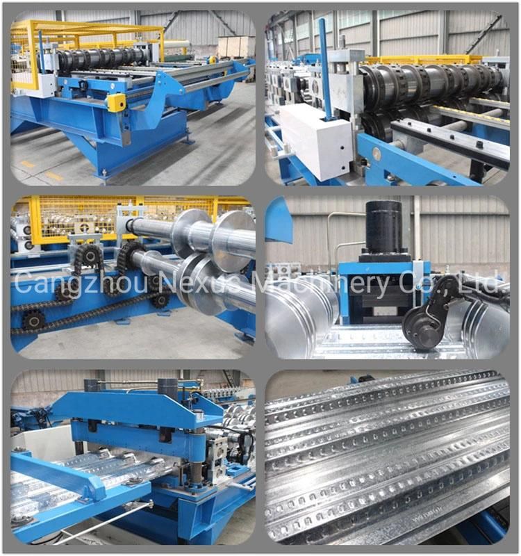 Steel Construction Floor Metal Decking Roll Forming Machine