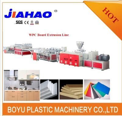 WPC PVC Foam Board Extrusion Machinery with CE