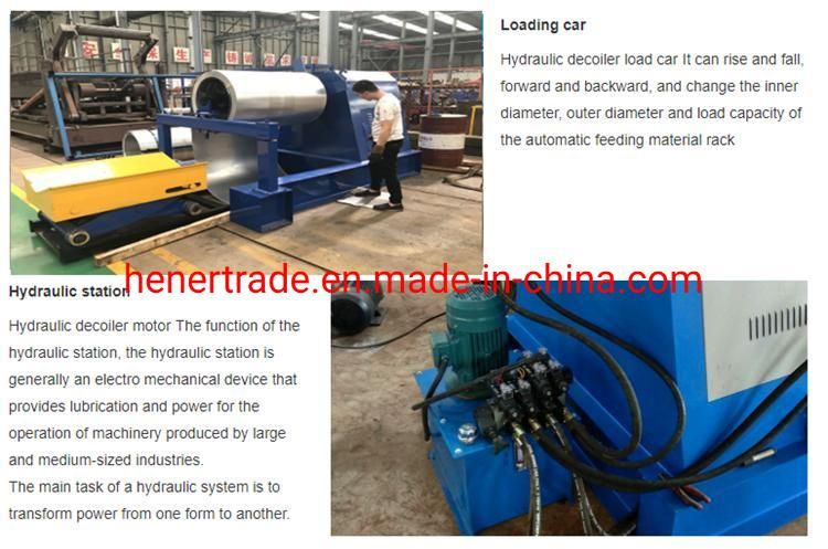 High Speed 7t Hydraulic Full-Automatic Decoiler