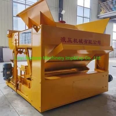 Pavement Block Forming Machine Movable Brick Pressing Plant