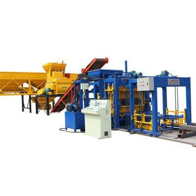 Full Automatic Hydraulic System Wall Concrete Cement Block Brick Paver Curbstone Making Machine for Sale