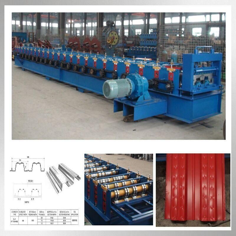 688 Floor Deck Tile Panel Sheet Forming Machinery