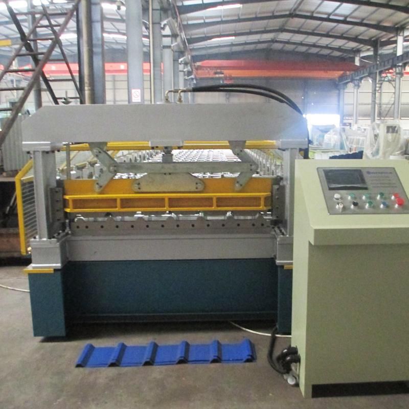 Factory Lifetime Service! Galvanized Trapezoidal Roofing Sheet Roll Forming Machine with ISO/Ce/SGS/BV