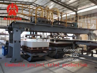 Automatic Amulite Fibre Cement Panel Production Line with Lowest Cost