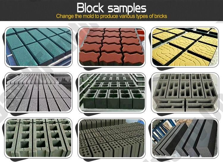 Qt5-15 Different Type Block Size Brick Machine