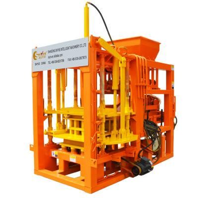 Hollow Concrete Block Machine Color Paving Brick Making Machine with CE Certificate