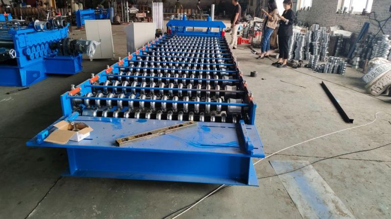 High Quality Galvanized Metal Roofing Sheet Corrugating Iron Sheet Roll Forming Making Machine