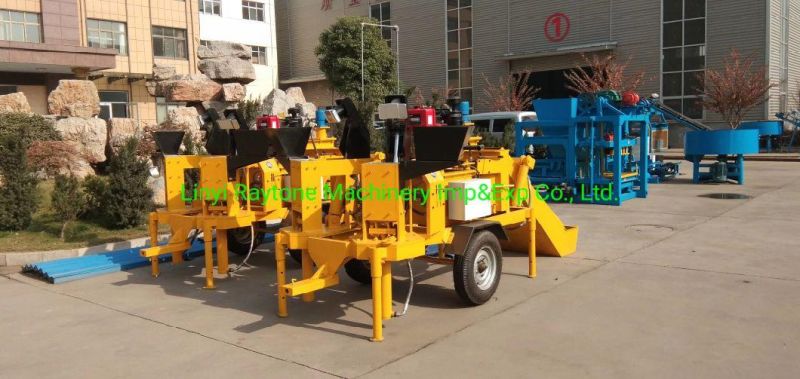 M7mi Mobile Earth Brick Pressing Machine Lego Brick Molding Machine