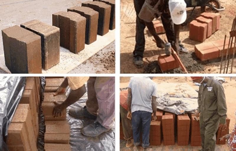 Hr 1-20 Solid Interlock Brick Machine Diesel Brick Making Machine Hydraform Type Brick Machine