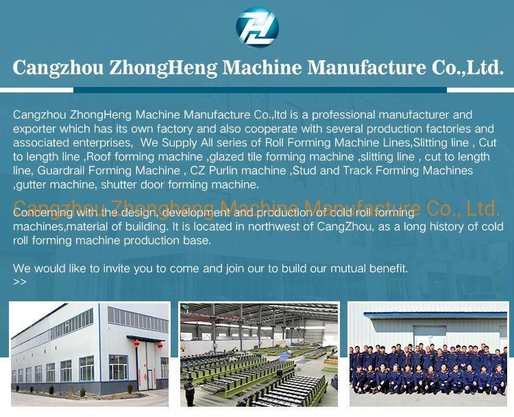 Machinery Manufacturing Machine Glazed Tile Forming Machine Hydraulic Cutting Color Glazed Steel 45# High-End Forming Machine