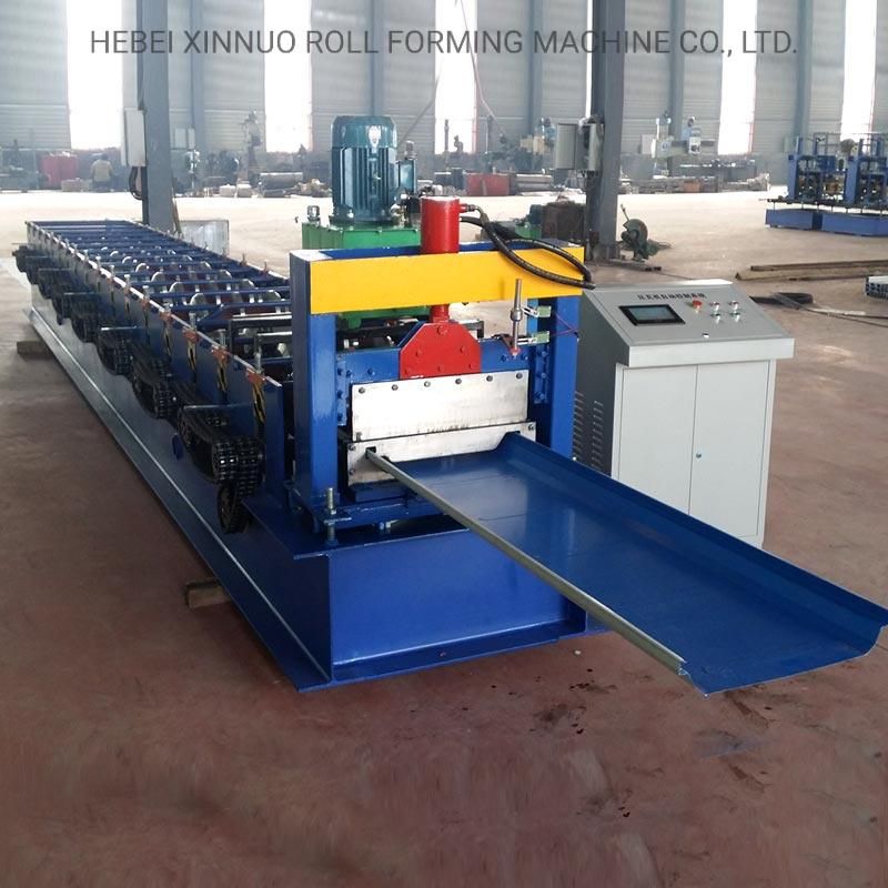 Joint-Hidden Aluminum Profile Standing Seam Metal Roof Roll Forming Machine