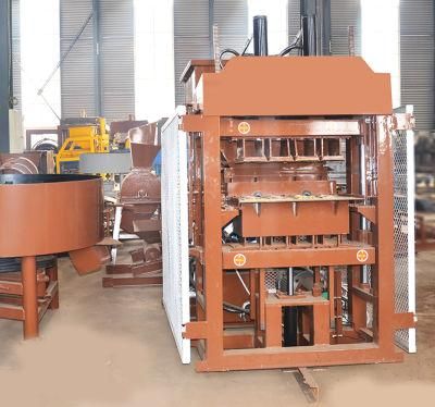 Ly4-10 Automatic Soil Interlocking Block Machine with 4 Pieces Bricks Per Mold