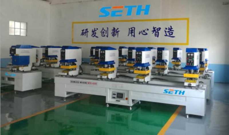 Four Corner UPVC Window and Door Seamless Welding Machine