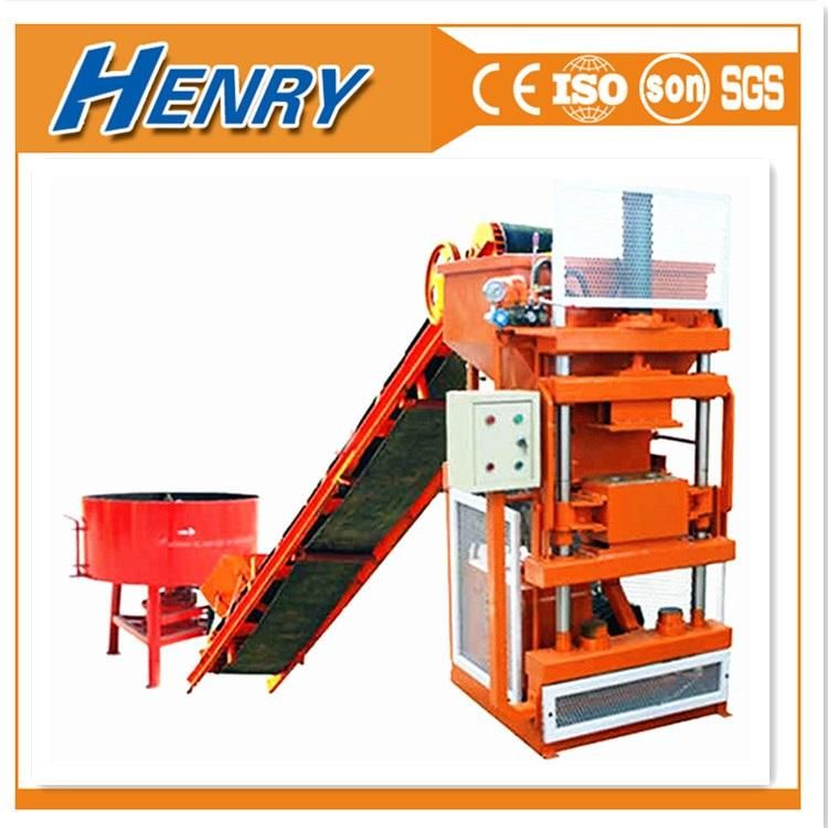 Hr1-10 Automatic Soil Interlocking Brick Machine Soil Lego Interlocking Brick Machine in Africa