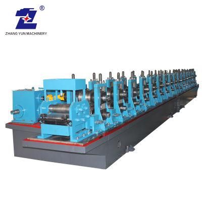 High Reputation Drywall Production Line T Shaped Elevator Lift Guide Rail Roll Forming Machine