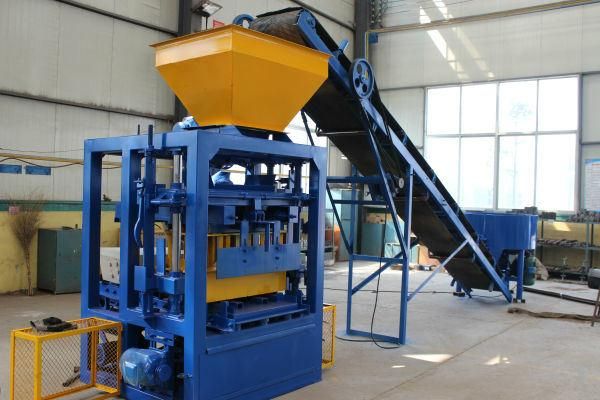 Qt4-24 Concrete Block Making Machine, Cement Brick Machine Machinery List Scale Industrial