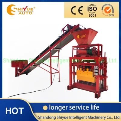 Solid Block Machine Hollow Brick Forming Machine with Customized Moulds