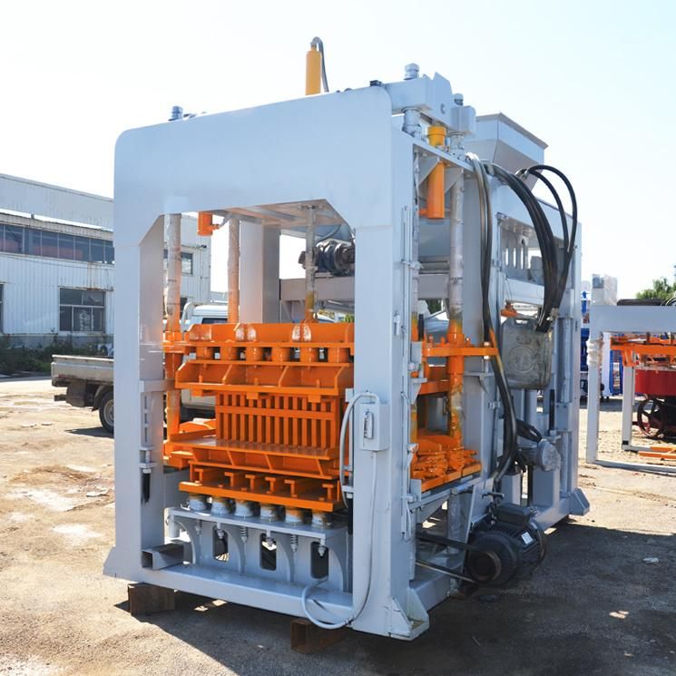 Qt12-15 Cement Block Moulding Machine