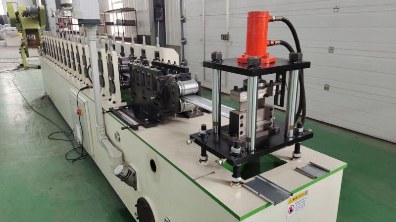 Guide Rail Roll Former Making Machine Metal Steel Roller Shutter Roll Forming Machine