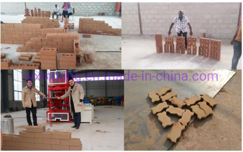 Automatic Xm4-10 Clay Soil Blocks Machine