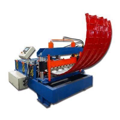 China Made Portable Long Span Curving Roof Steel Panel Roll Forming Machine