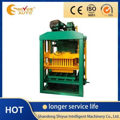 Automatic Cocnrete Hollow Block Paving Brick Making Machine From China