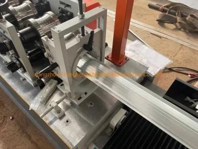 High Speed Metal Palisade Fence Roll Forming Making Machine