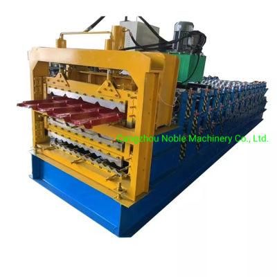 Metal Three Layer Metal Roofing Panel Roll Forming Machine