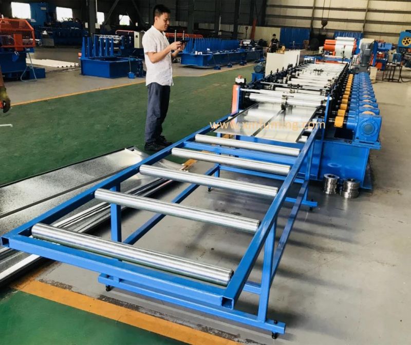 Factory Fuming Customized Standing Seam Metal Roof Rolling Door Tile Forming Machine