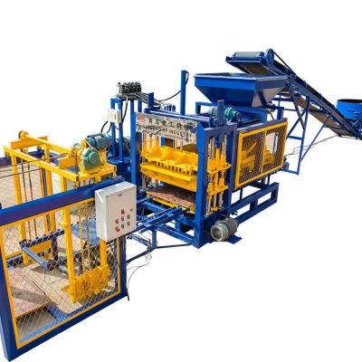 Qt4-16 Block Machine Automatic Paver Solid Brick Making Machine