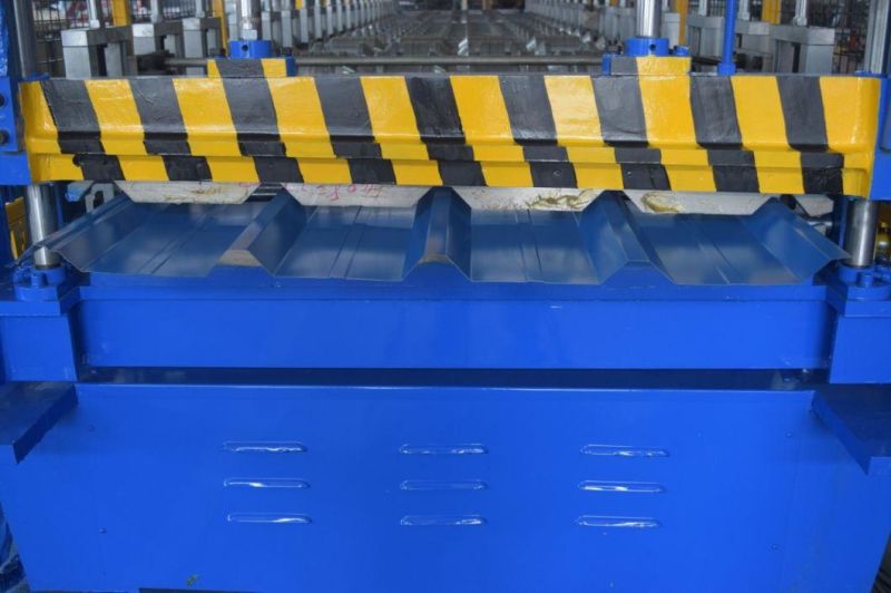 Colored PPGI /Aluminum and Galvanized Coils Metal Ibr Trapezoidal Corrugated Iron Roof Sheets Cold Rolling Mill for Roof Profile