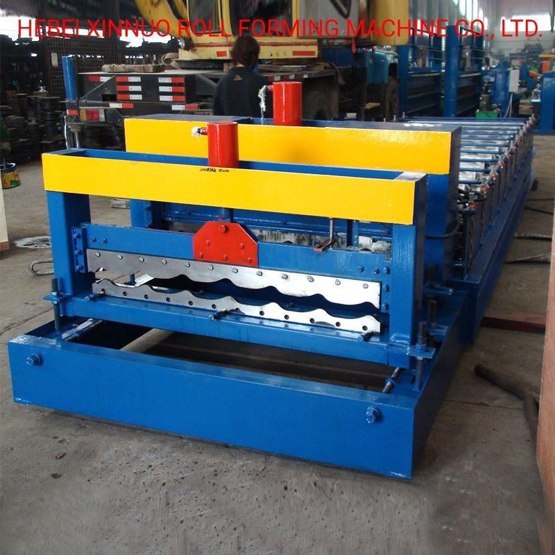 High Speed 1100 Glazed Tile Forming Floor Tile Making Pressing Polish Cold Roll Forming Machine