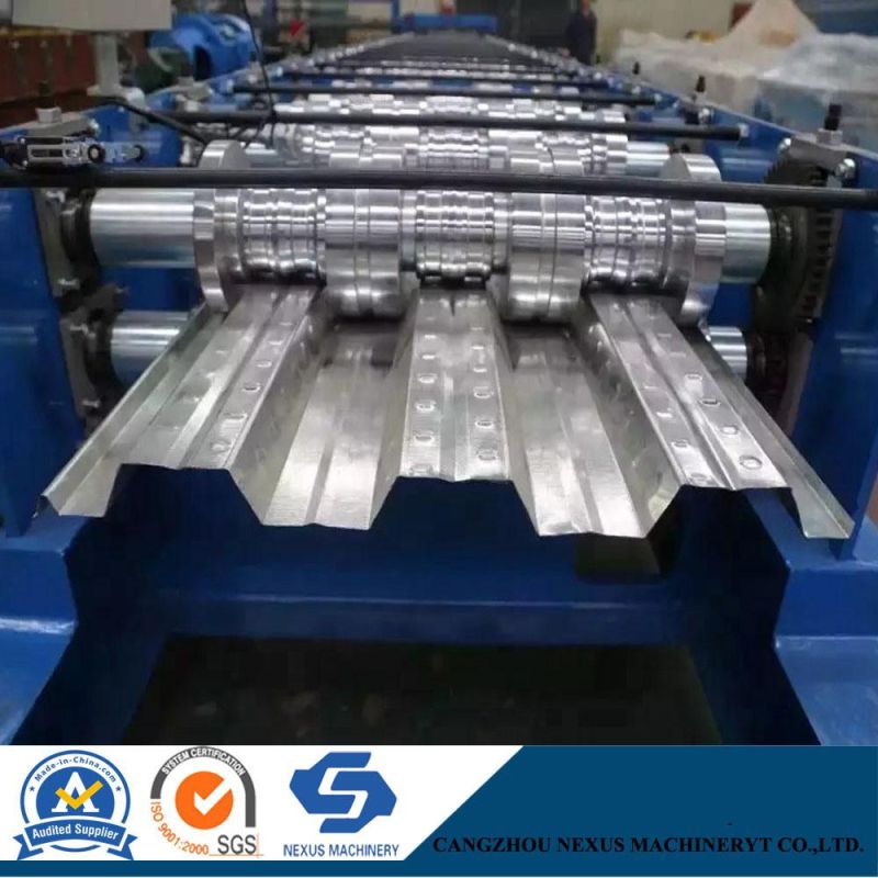 Yx65-150-510 Closed Type Steel Floor Decking Roll Forming Machine